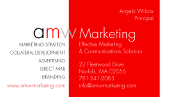 AMW Marketing, 781-241-2083